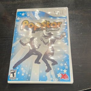 Pop star guitar Wii game